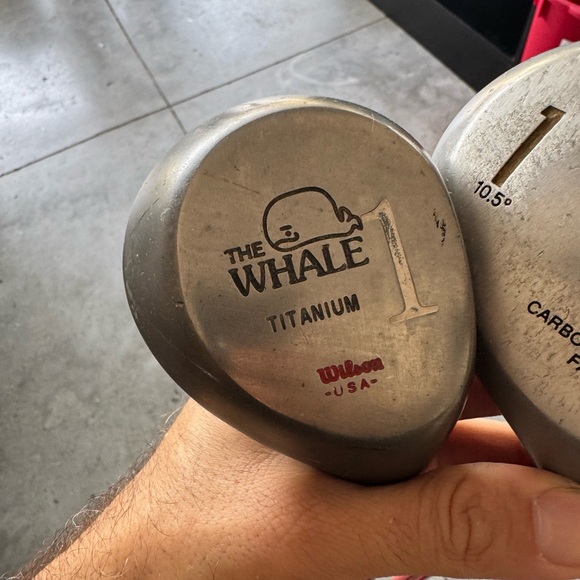 Wilson 2 pc set The whale  and killer whale
Right handed / graphite shafts - Picture 4 of 11